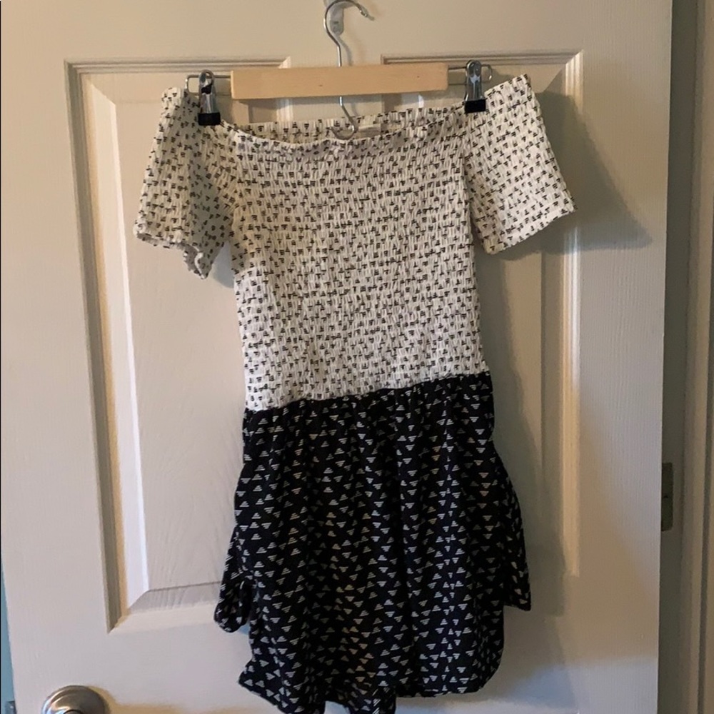 Black and white romper!
